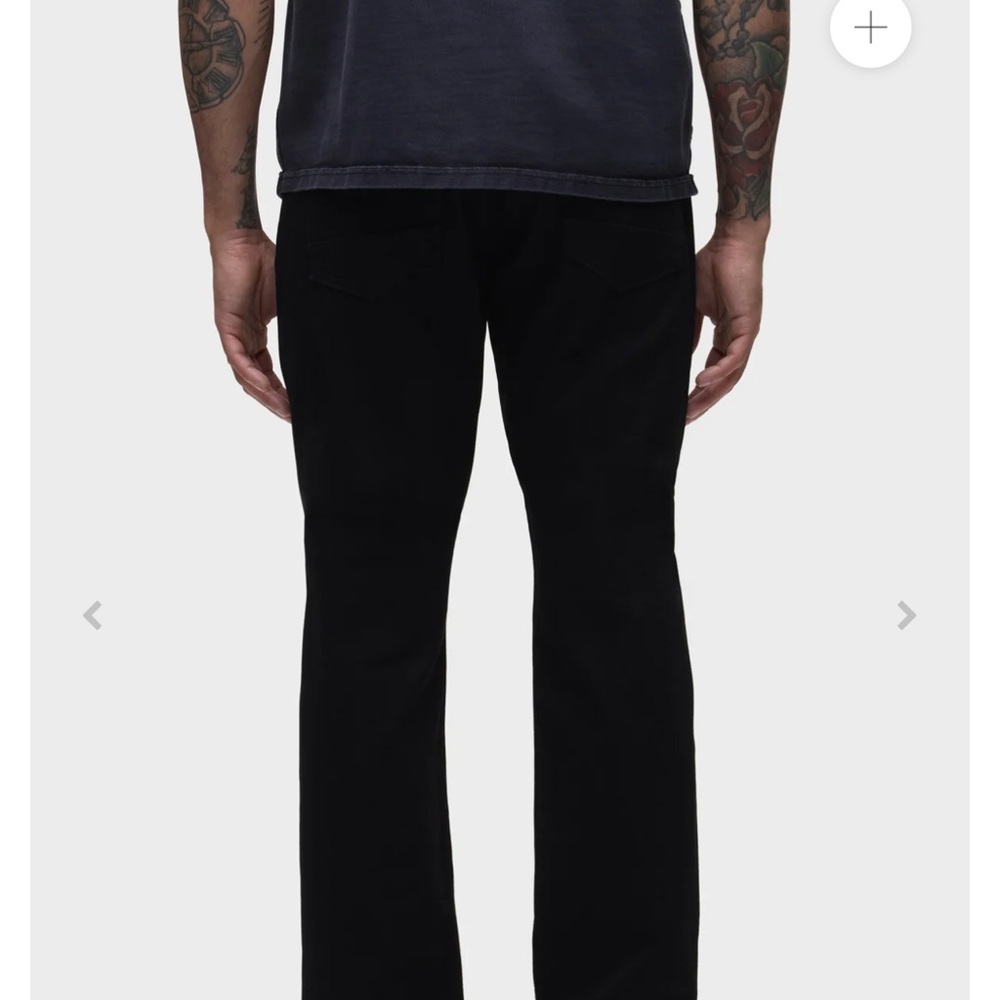 Hudson Jeans Men's Slim Straight Black - Picture 13 of 13